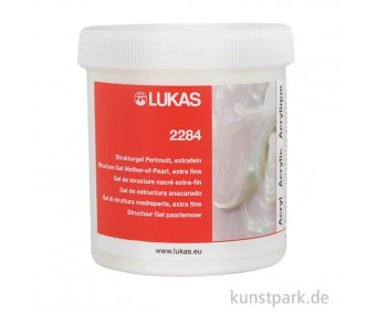 Struktuurpasta pärlmutter-geel - Lukas, 250 ml